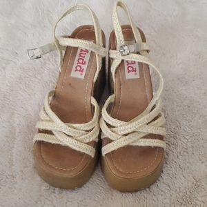 Chunky Heel Mudd Sandals